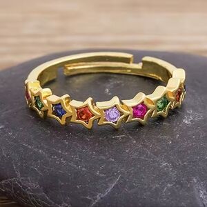 Be Your Own Hero Gold Ring